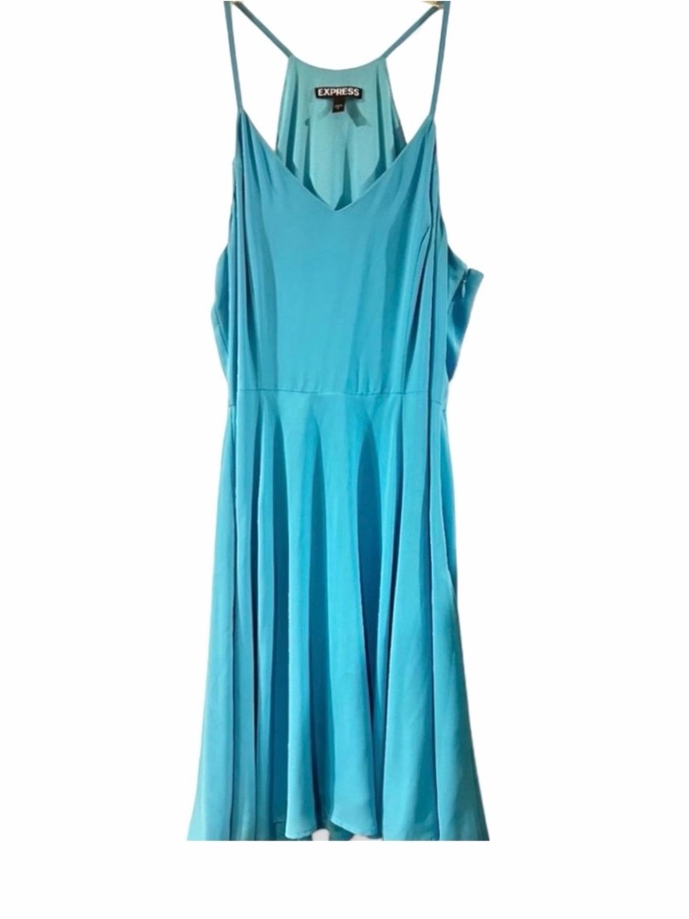 Express Aqua Blue Babydoll Women’s Dress Size 4